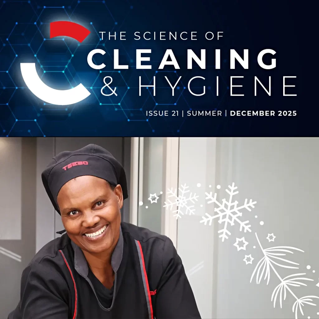 Tsebo Solutions Group | Tsebo_The_Science_of_Cleaning_and_Hygiene_Issue_21_DEC_2025_WEB_500X500